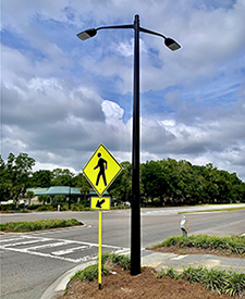 Street Light Pilot Project at William Hilton Parkway
